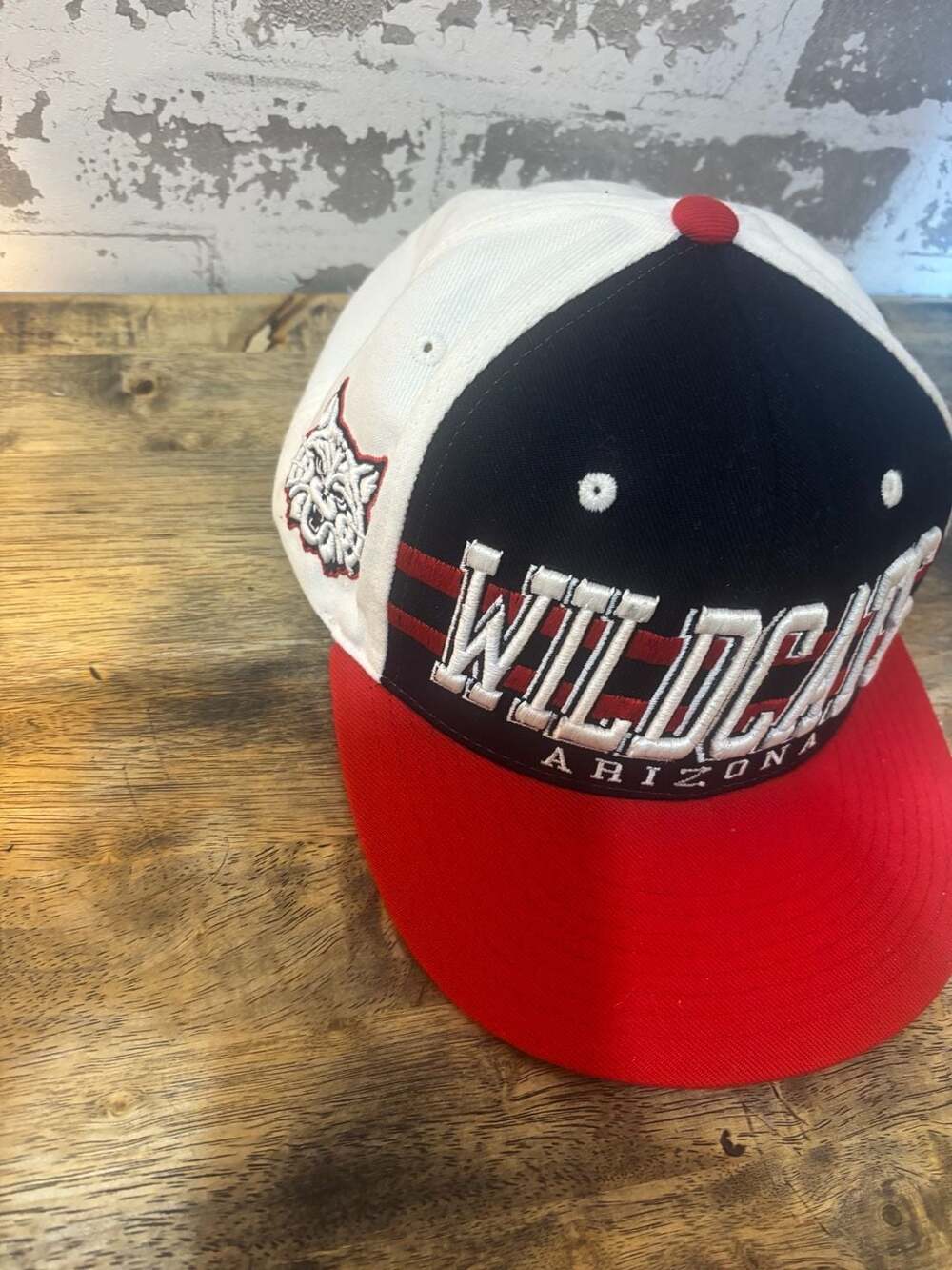 VTG 100% Arizona Wildcats Zephyr Snapback Baseball Hat Cap